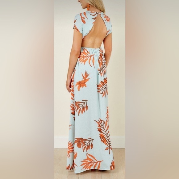 L’ATISTE Maxi Tropical Dress Size M Resortwear - Picture 2 of 7
